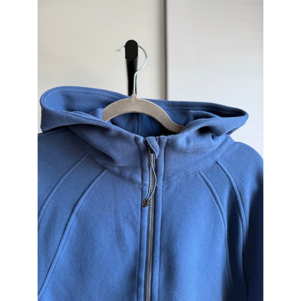 Lululemon Scuba Oversized Half-Zip Hoodie / Size: M/L / Pitch Blue - Picture 5 of 7